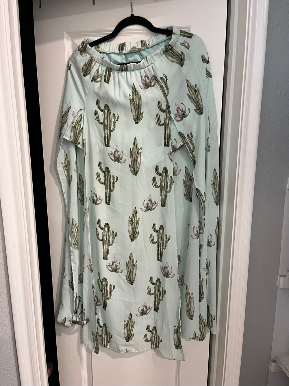 Fantastic Fawn Mint Floral Ruffle skirt/skort (shorts underneath)